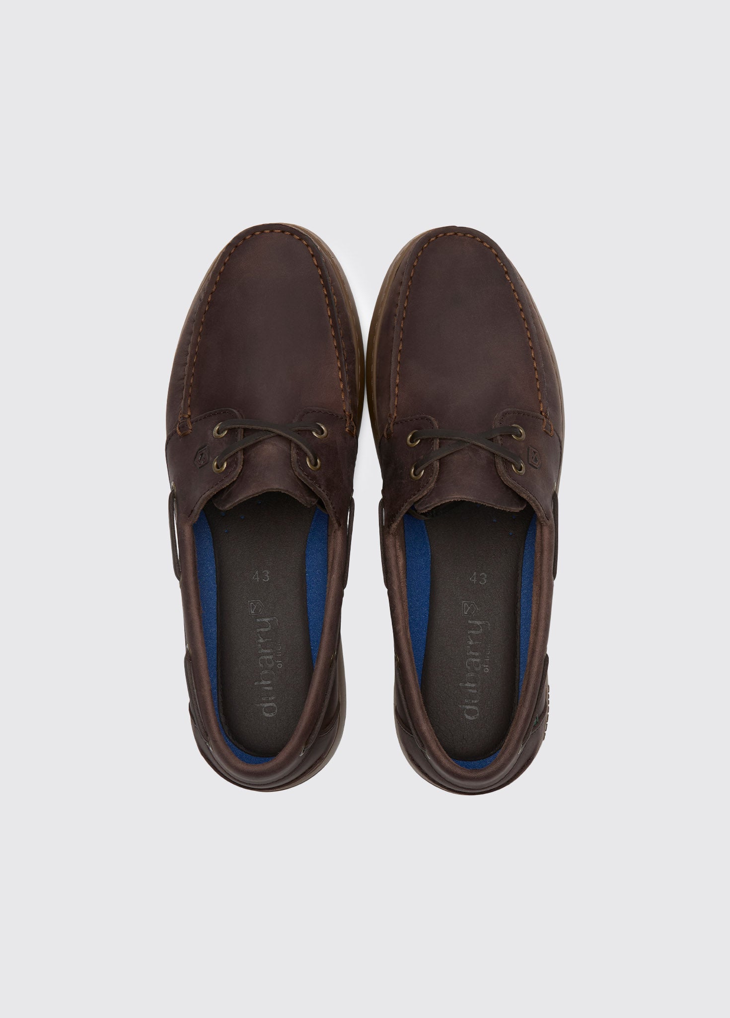 Oceania Mens dubarrylite™ Two Eye-Tie Moccasin - Old Rum