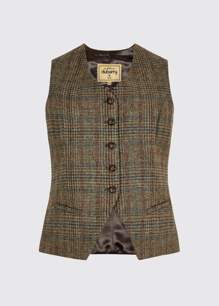 Robinswood Ladies' tweed waistcoat- Kelty Glen