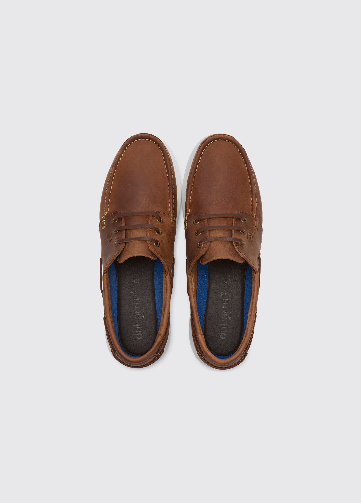 Tavira Men's dubarrylite™ Three Eye-Tie Moccasin - Chestnut