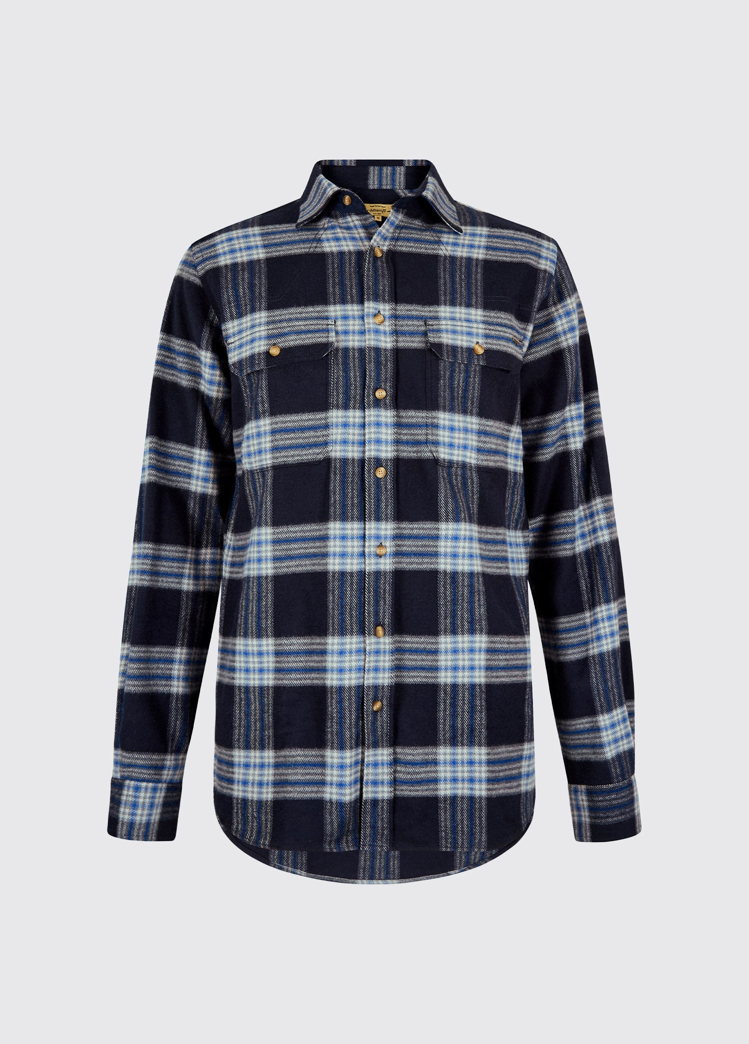 Townley Men’s flannel shirt - Indigo