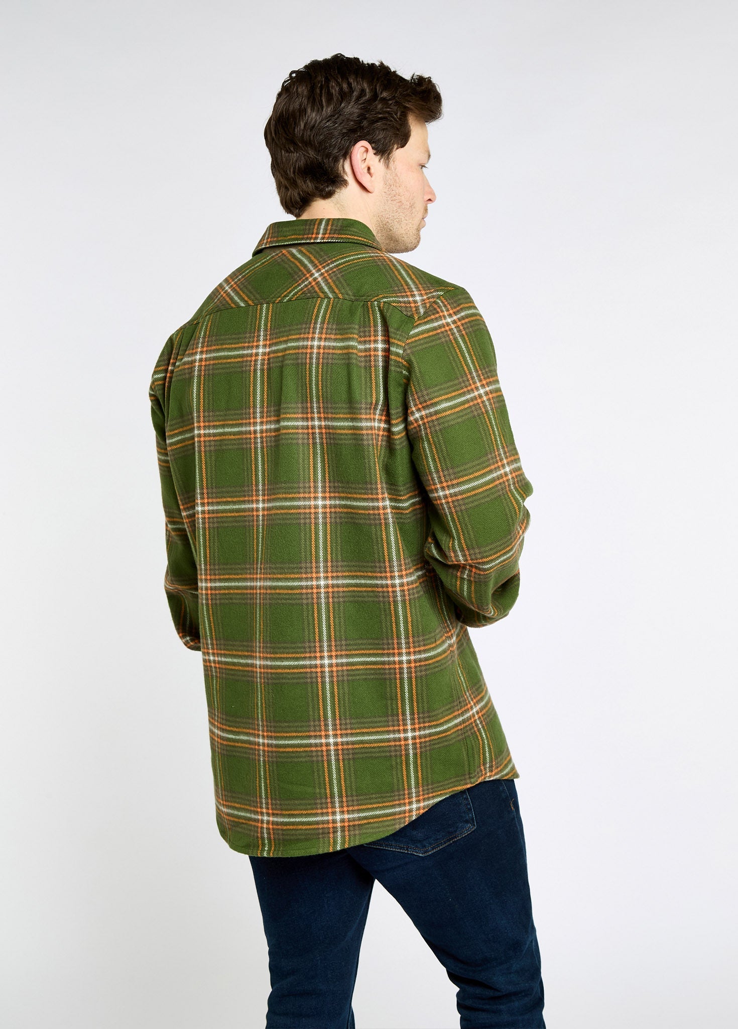 Townley Men’s flannel shirt - Olive