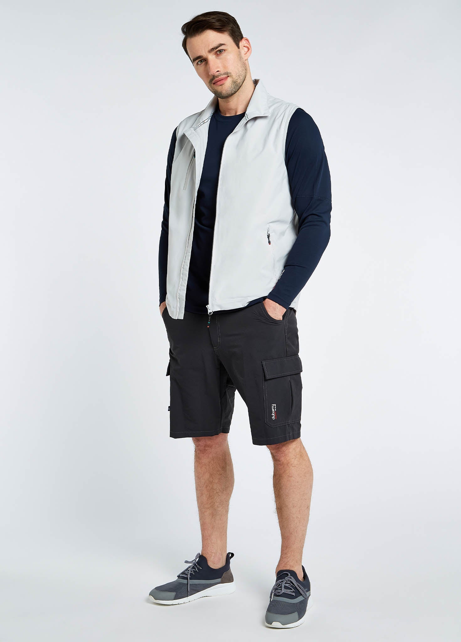 Lanzarote Mens Tech Vest - Platinum