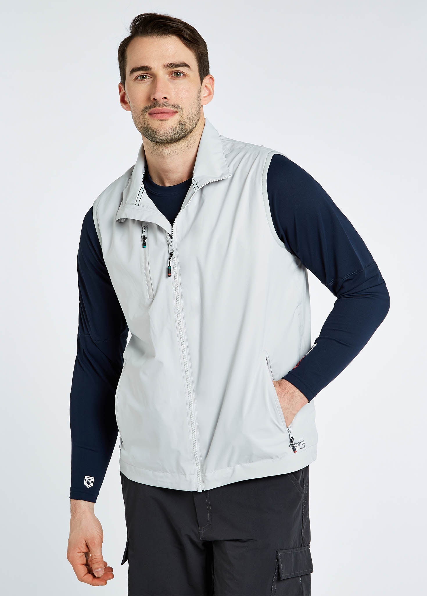 Lanzarote Mens Tech Vest - Platinum