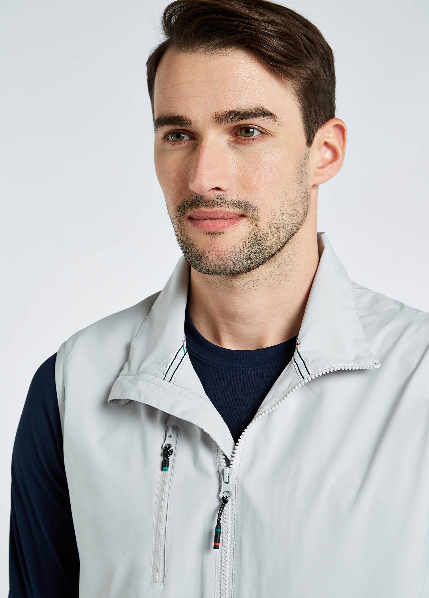 Lanzarote Mens Tech Vest - Platinum