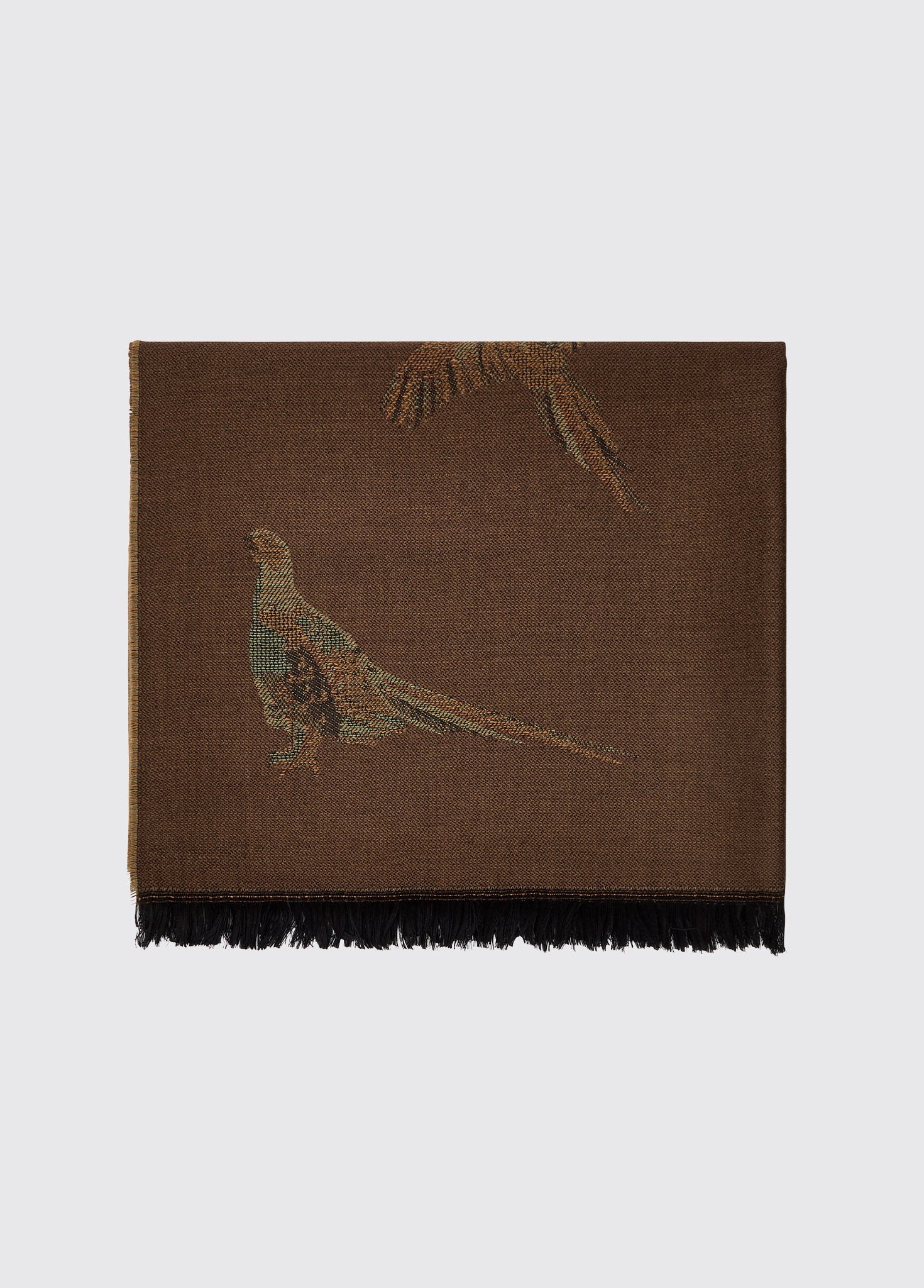 Birchdale Wool Stole - Bourbon