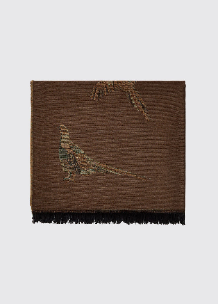 Birchdale Wool Stole - Bourbon