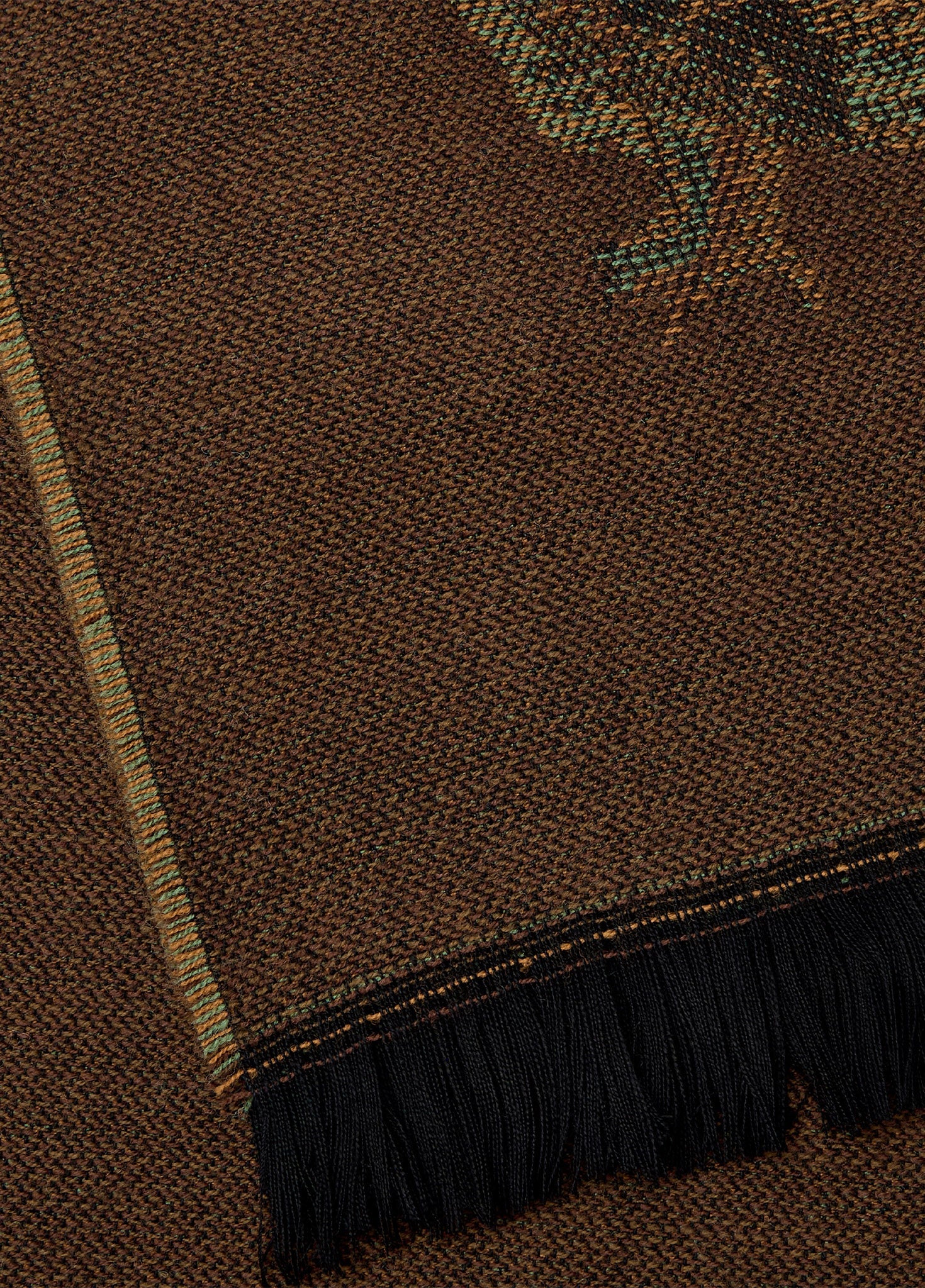 Birchdale Wool Stole - Bourbon