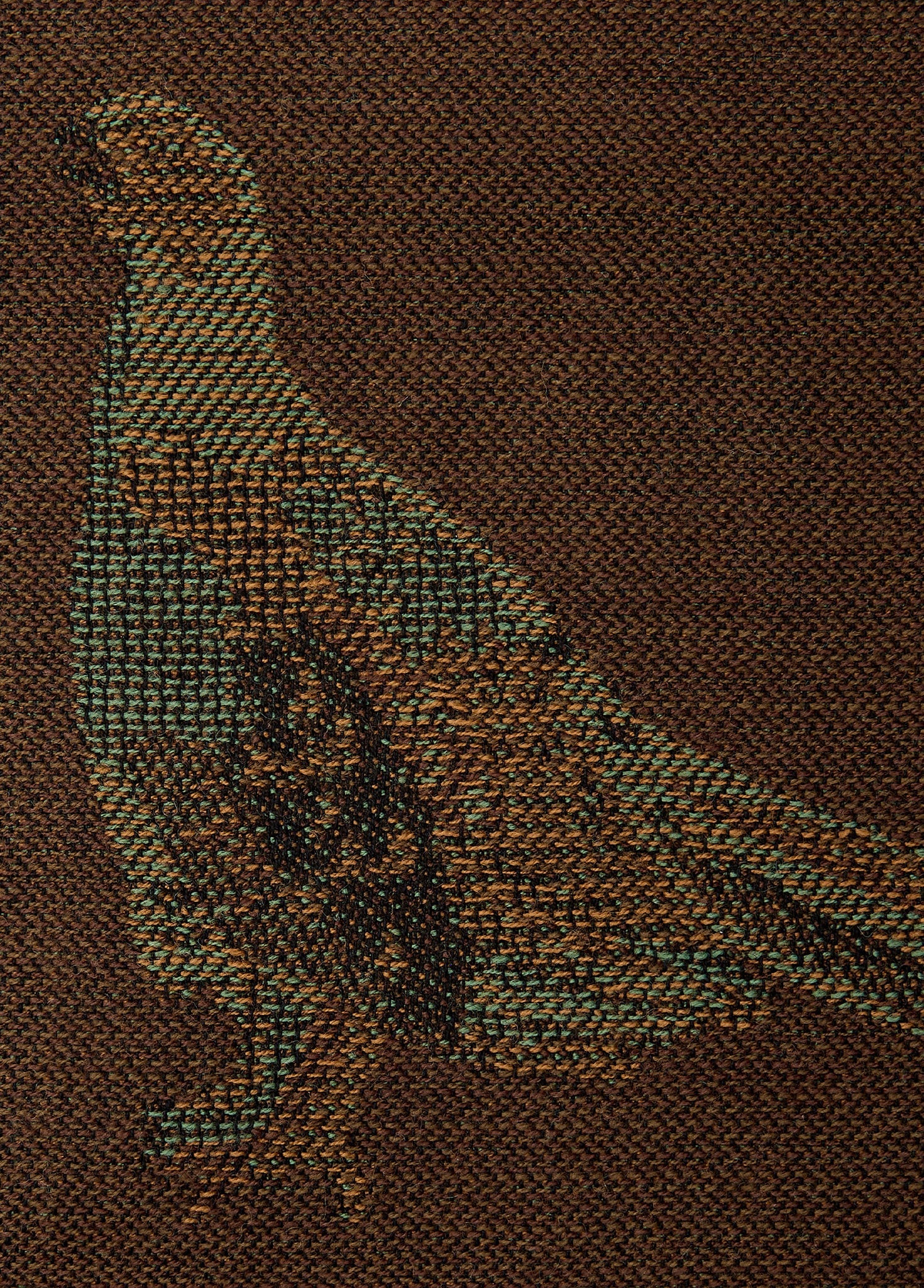 Birchdale Wool Stole - Bourbon