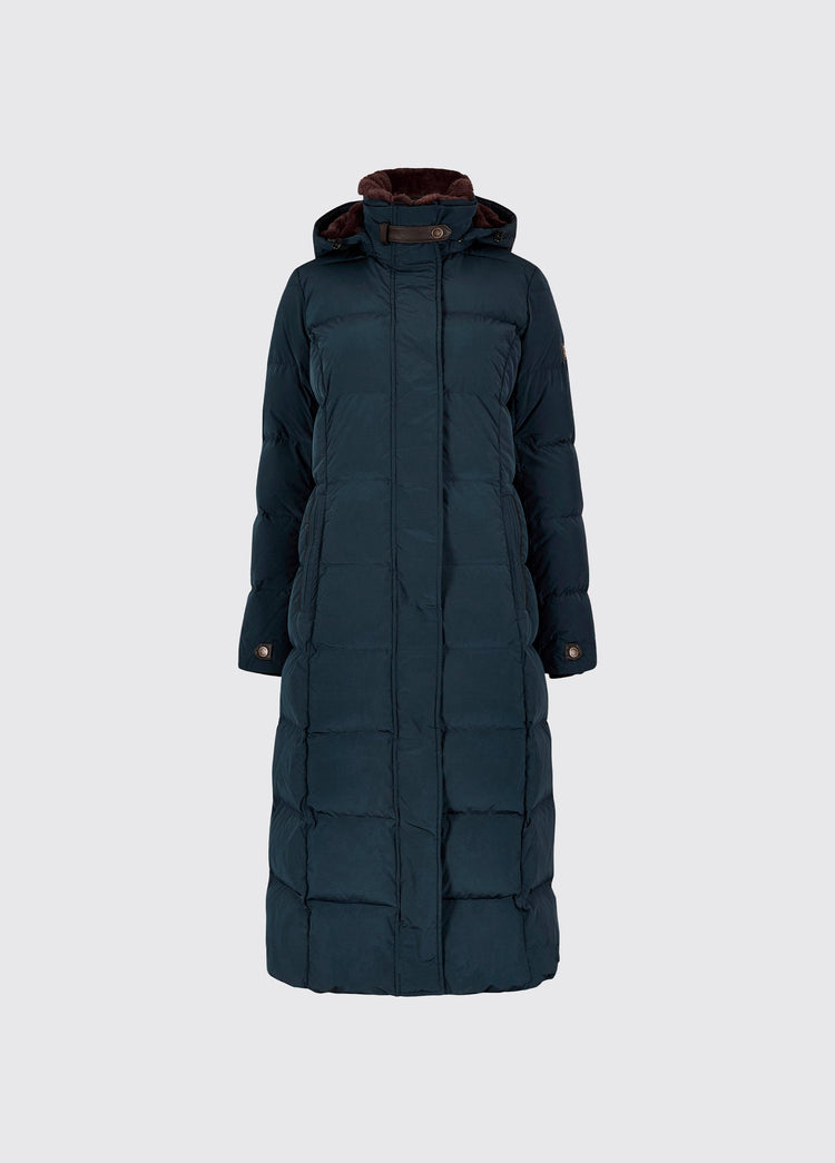 Aldborough Women's full length down jacket - Navy