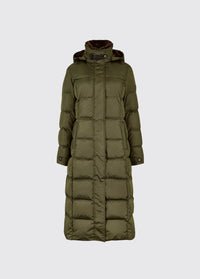 Aldborough Women's full length down jacket - Olive
