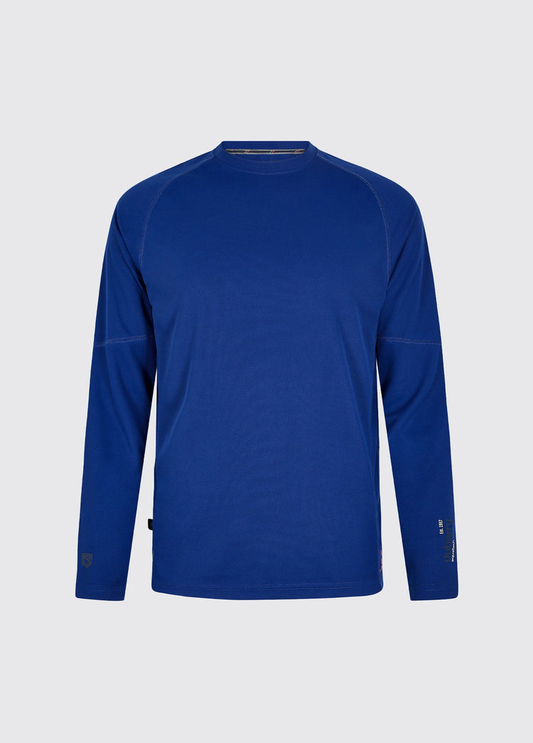 Ancona Men's Long-sleeved t-shirt - Ultramarine