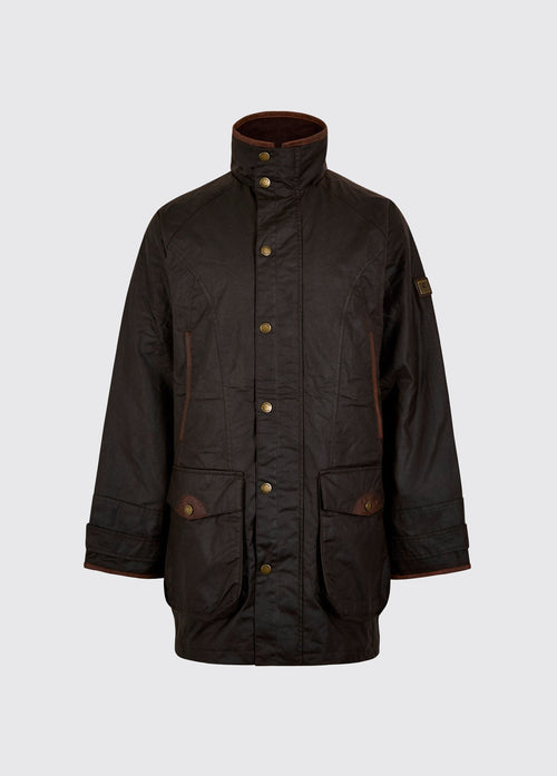 Ballylee Men’s Waxed Cotton Field Sports Jacket - Java