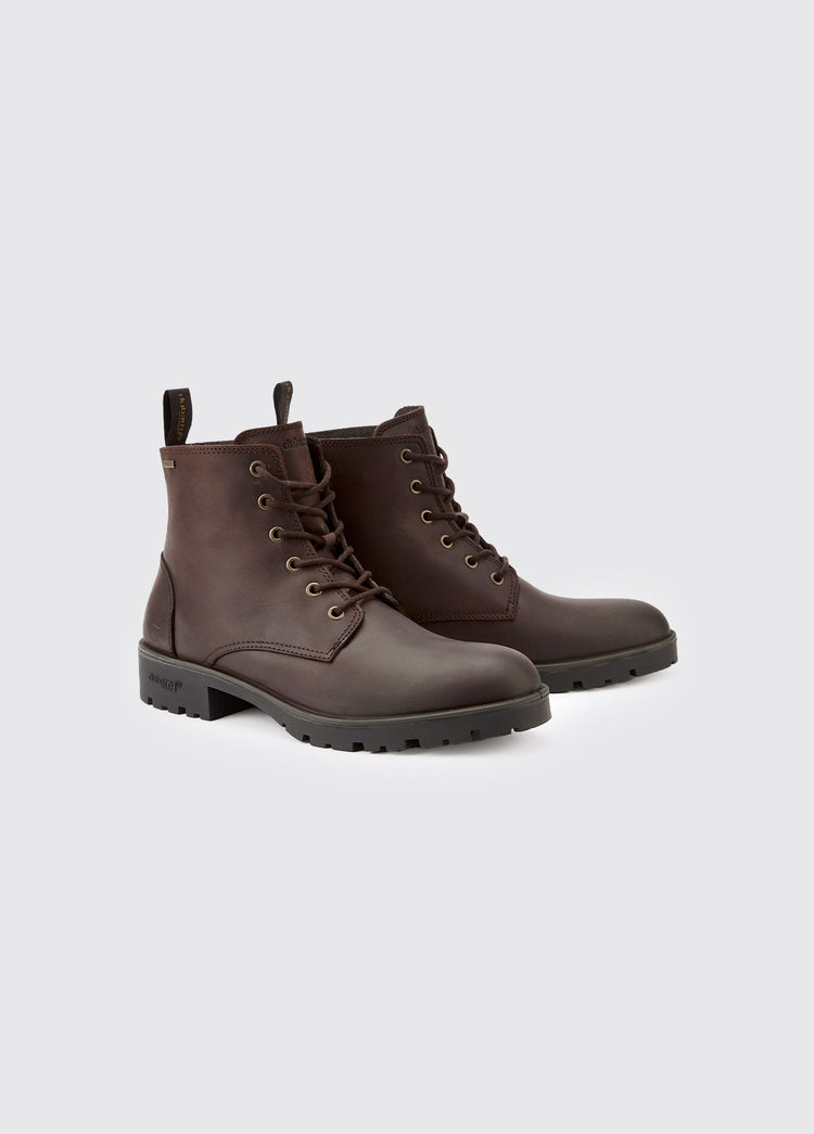Ballywater Men’s lace up Country Boots - Old Rum