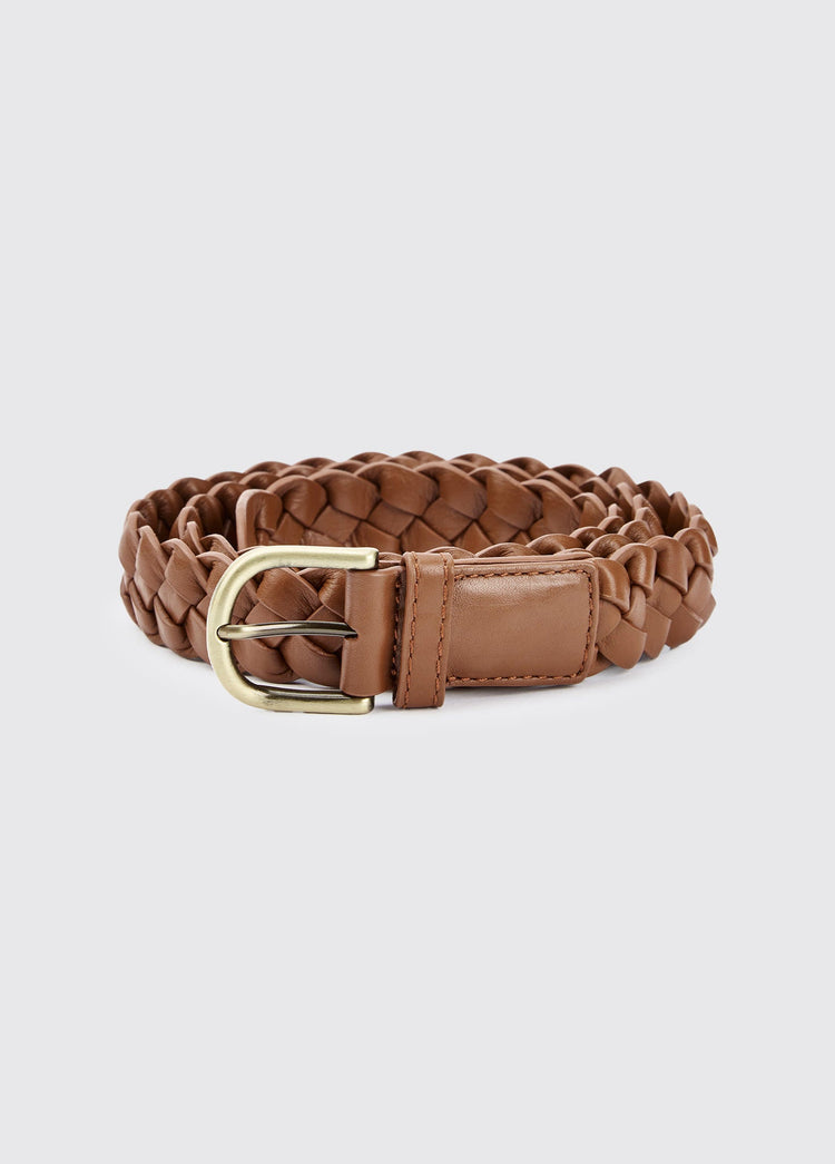 Belmore Ladies' Leather Belt - Caramel