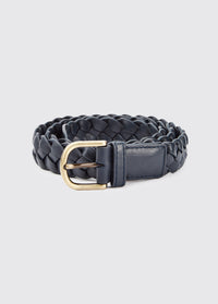 Belmore Ladies' Leather Belt - Navy