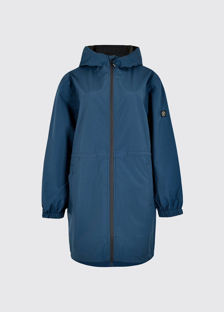 Brookside Ladies' hooded rain mac - Atlantic