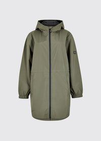 Brookside Ladies' hooded rain mac - Kelp