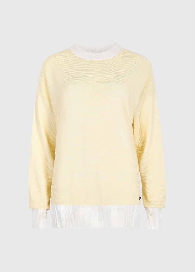 Carrick Ladies' bamboo blend sweater - Oyster