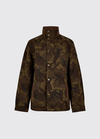 Carrickfergus LTD Men's Limited edition waxed cotton jacket - Brown Camo