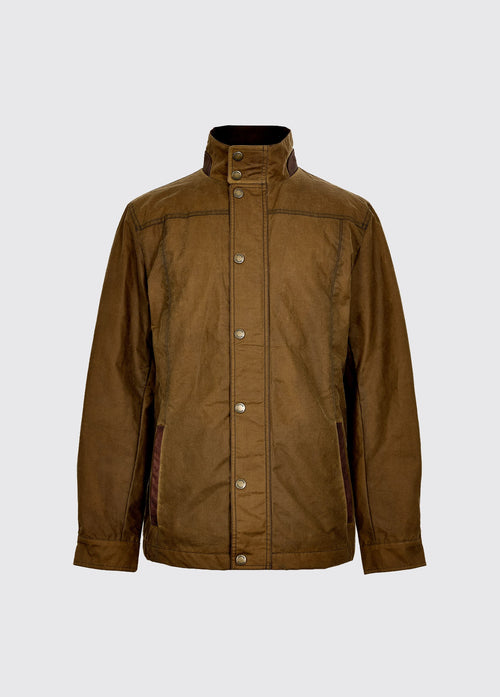Carrickfergus Men's Waxed Cotton Jacket - Beech