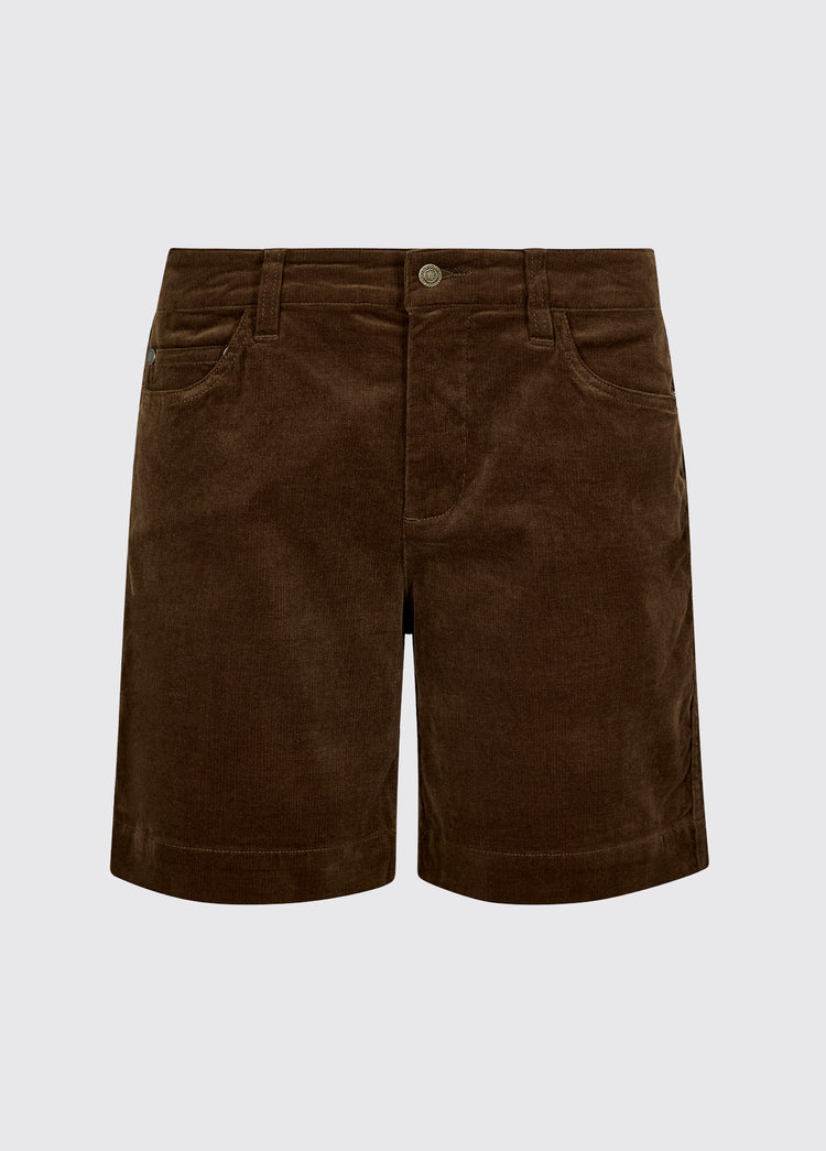 Clareview pincord shorts - Mocha