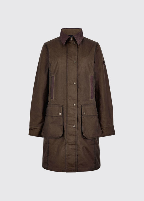 Clifford Women’s Waxed Cotton Jacket  - Olive