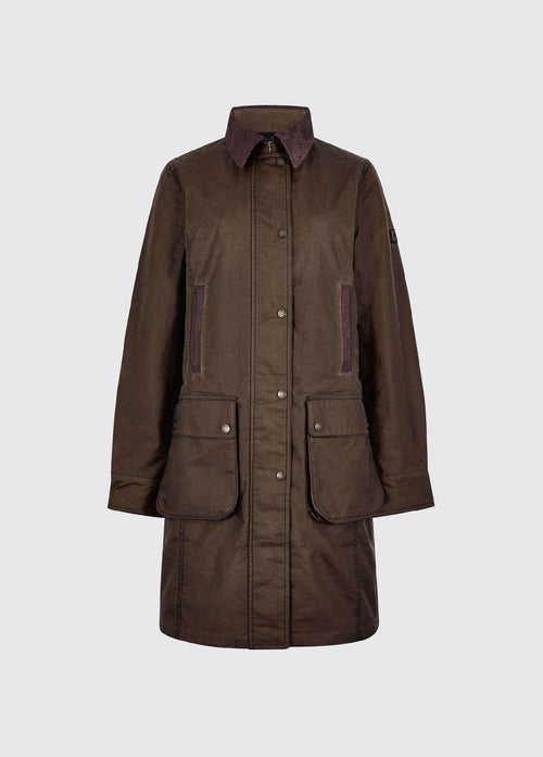 Clifford Women’s Waxed Cotton Jacket  - Olive