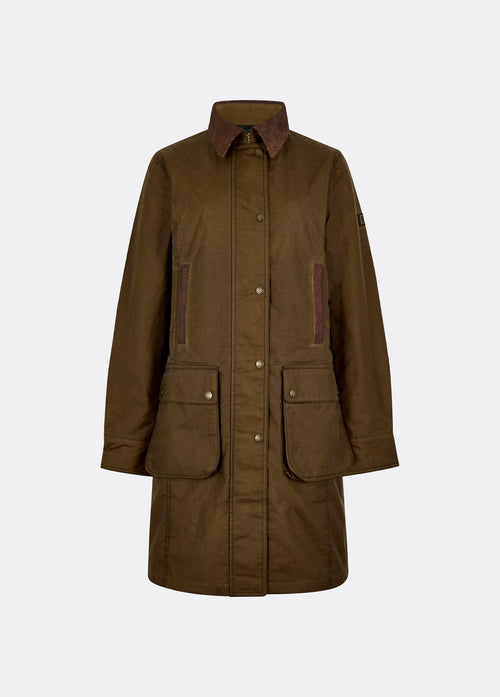 Clifford Women’s Waxed Cotton Jacket  - Beech