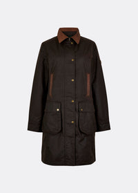 Clifford Women’s Waxed Cotton Jacket  - Java
