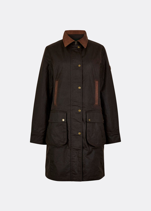 Clifford Women’s Waxed Cotton Jacket  - Java