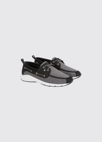 Cliffway Men's Fabric Boat Shoe - Graphite