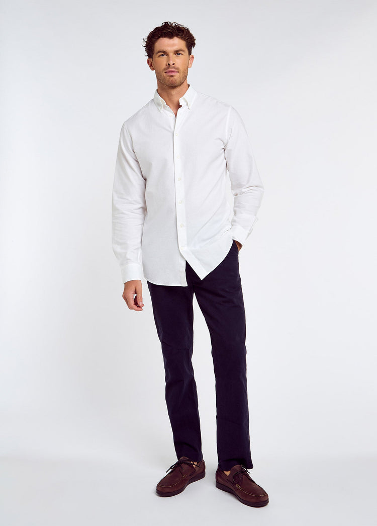 Clontarf Men’s Oxford shirt - White