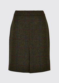 Cornflower Ladies' Tweed Skirt - Hemlock - Sample