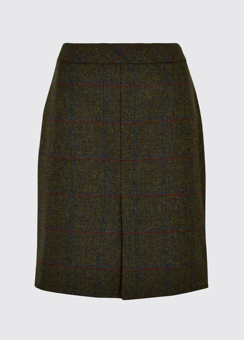 Cornflower Ladies' Tweed Skirt - Hemlock - Sample