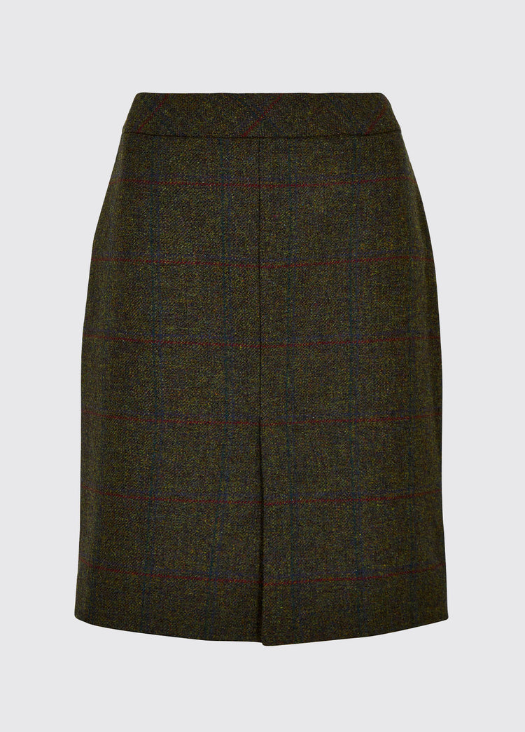 Cornflower Ladies' Tweed Skirt - Hemlock - Sample