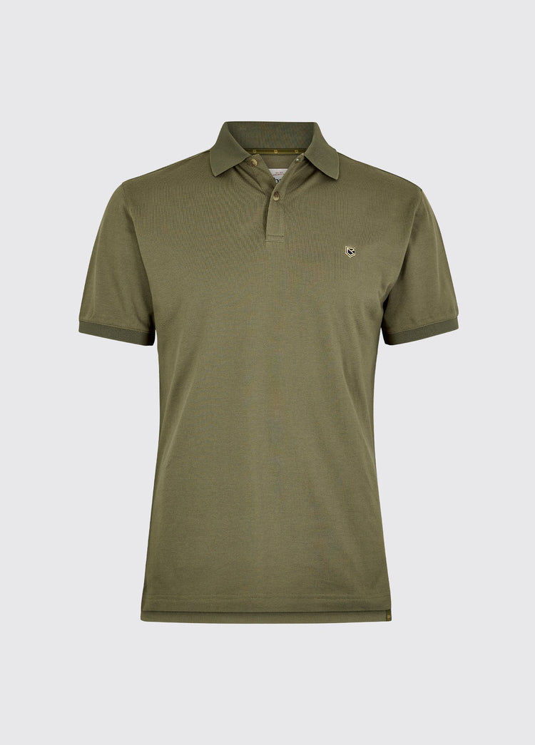 Courtney Men’s short sleeve polo - Kelp