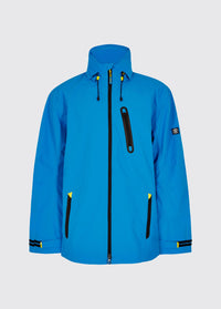 Crossbarry Men's waterproof jacket - Greek Blue