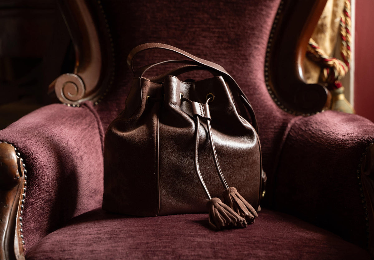 Doonbeg Suite Doonbeg Crossbody bucket bag - Cedar