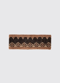 Drumroe Knitted Fair Isle Pattern Headband - Oat Multi