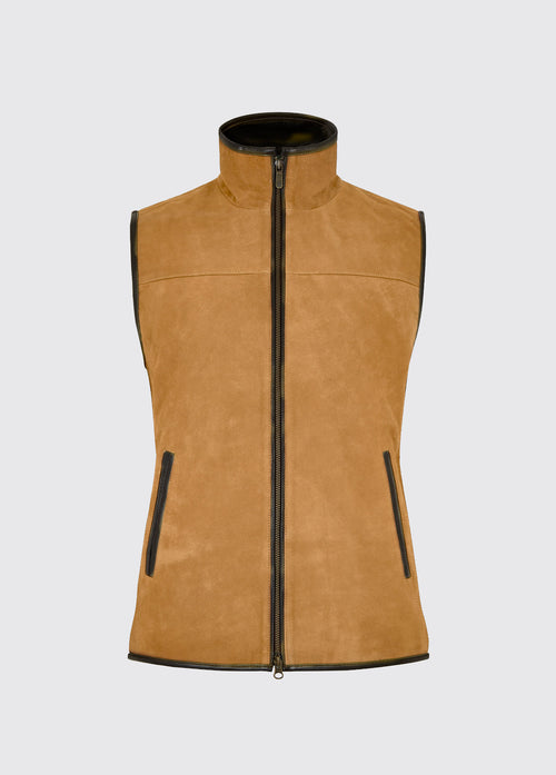 Dunhill Men's Leather Vest - Tan