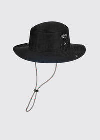 Genoa Brimmed Sun Hat - Black