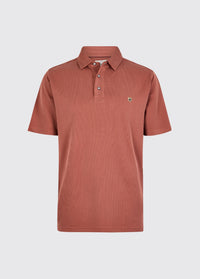 Gilligan Men’s TENCEL™ Modal Polo - Rust