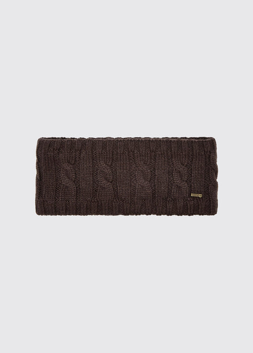 Gleeson Cable knit headband - Elk