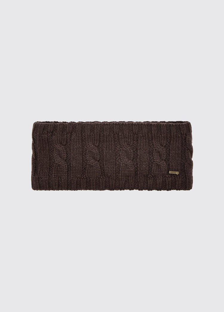 Gleeson Cable knit headband - Elk