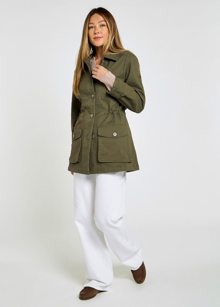 Hudson Women’s Chino Field Jacket - Kelp