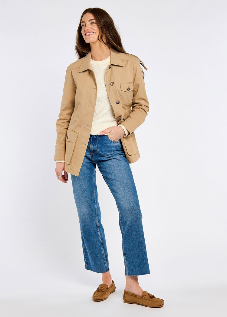 Hudson Ladies' chino field jacket - Sand
