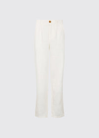 Kelby Ladies' linen trousers - White