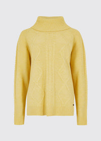 Kirkwood Ladies' Chunky Sweater - Maize - Sample