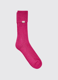 Holycross Alpaca Socks - Pink