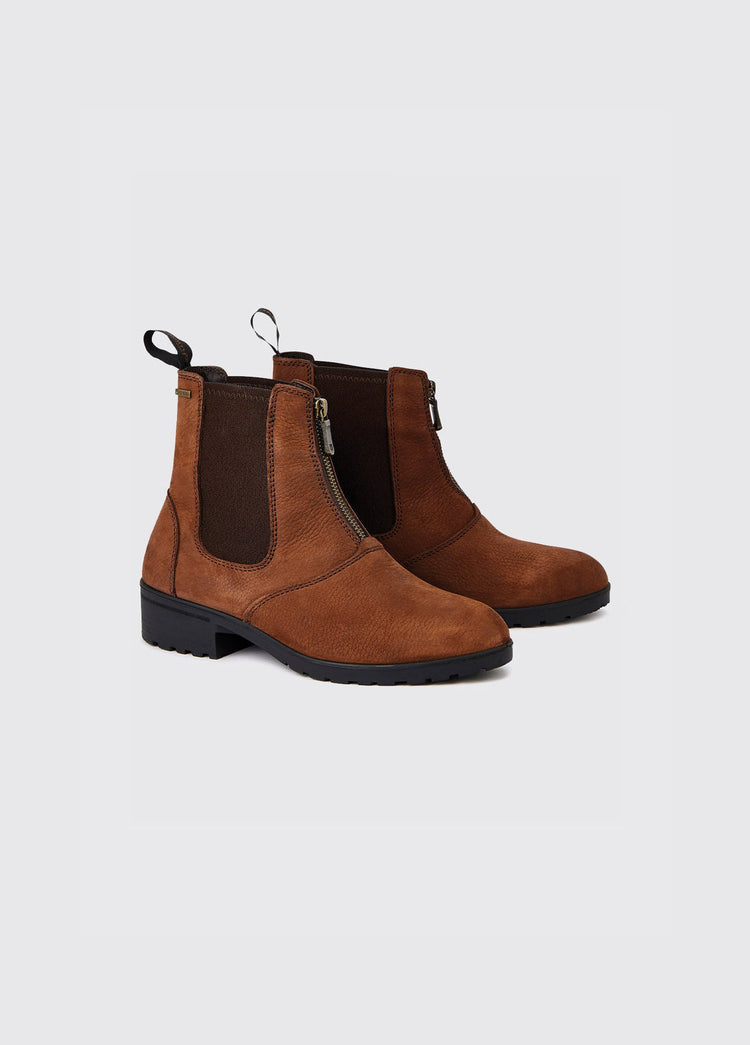 Navan Ladies Ankle Boot - Walnut